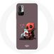 Maniacase Hoesje voor Xiaomi Redmi Note 10 5G DeadPOOL Eenhoorn