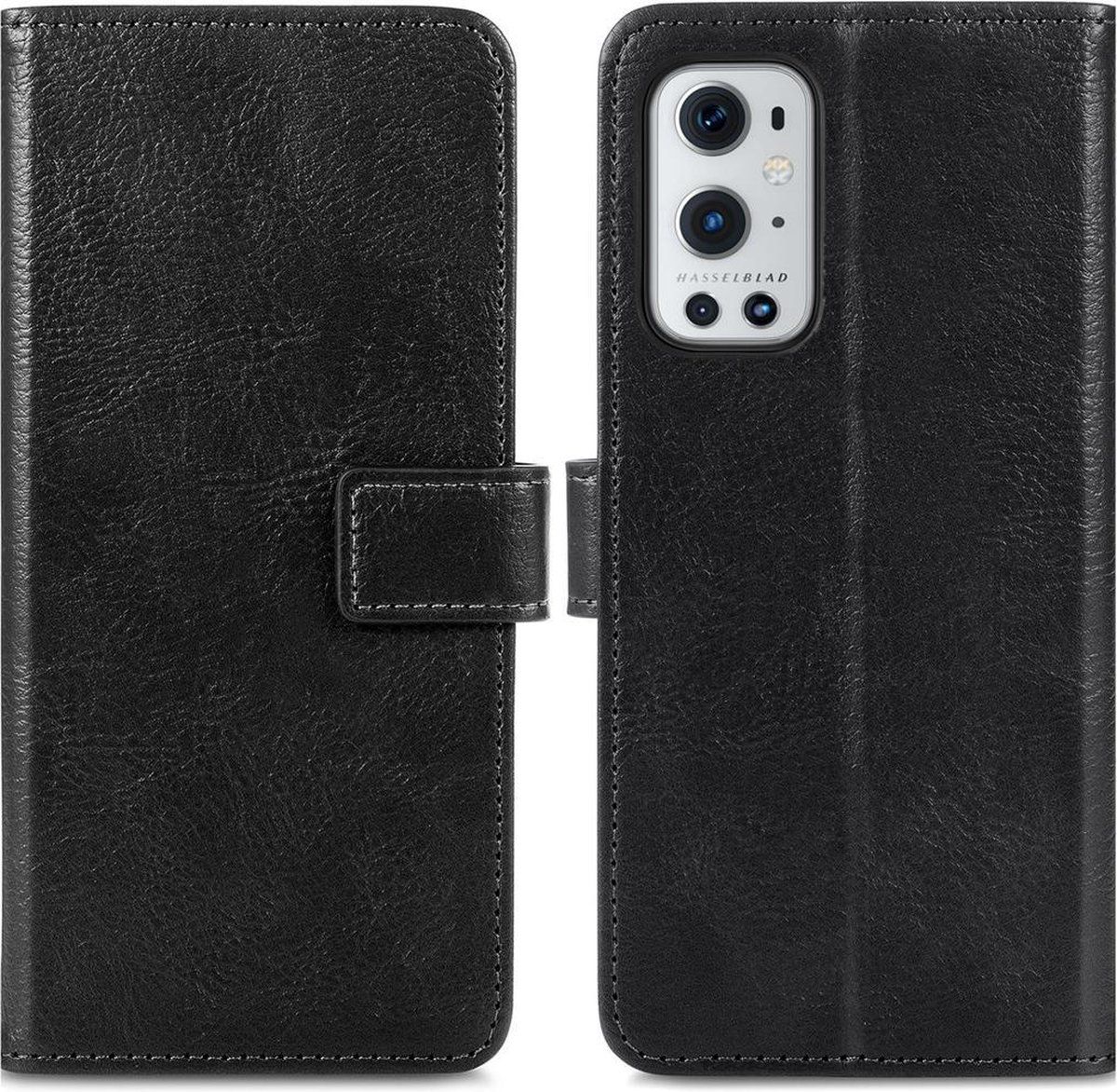 imoshion Luxe Booktype hoesje OnePlus 9 Pro - Zwart