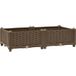 Maison Exclusive - Potager surélevé 80 x 40 x 23 cm en polypropylène