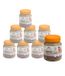 Dehner Natura Premium Vogelvoer voor wilde vogels, pindakaas in glas, rozijnen, het hele jaar door energierijk, hoogwaardig vogelvoer voor wilde vogels, 8 x 340 g (2,72 kg)