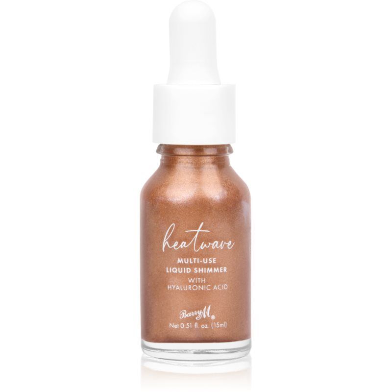 Barry M Heatwave Multi-Use Liquid Shimmer - Fiery
