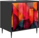 vidaXL Armoire de salle de bain HEESCH Chêne noir 60 x 40 x 61 cm Bois transformé