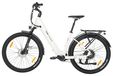 StarTech Elektrische stadsfiets - E-bike voor volwassenen - 250W borstelloze motor - 48V lithiumaccu - Actieradius van meer dan 60 km - Twee zitplaatsen - Wit