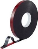 TOOLCRAFT 93038c185 Dubbelzijdige tape Rood/zwart (l x b) 30 m x 20 mm 1 stuk(s)