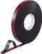 TOOLCRAFT 93038c185 Dubbelzijdige tape Rood/zwart (l x b) 30 m x 20 mm 1 stuk(s)