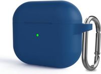 By Qubix Qubix AirPods 3 hoesje - TPU - Slim fit series - Donkerblauw