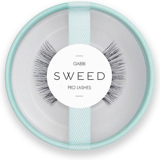 Sweed Gabbi Nepwimpers - Zwart - Synthetisch haar - 5 mm