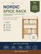 Nordic Wooden Spice Rack Masterclass: A concise step-by-step beginner's guide to building a minimalist, food-safe wall-mounted spice organizer.