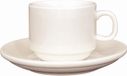 Olympia Ivory koffiekop 23cl stapelbaar