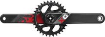 SRAM X01 Eagle DUB Crankset Directe montage, 32 Tanden, 12-speed, red Pedaalarmlengte 170mm