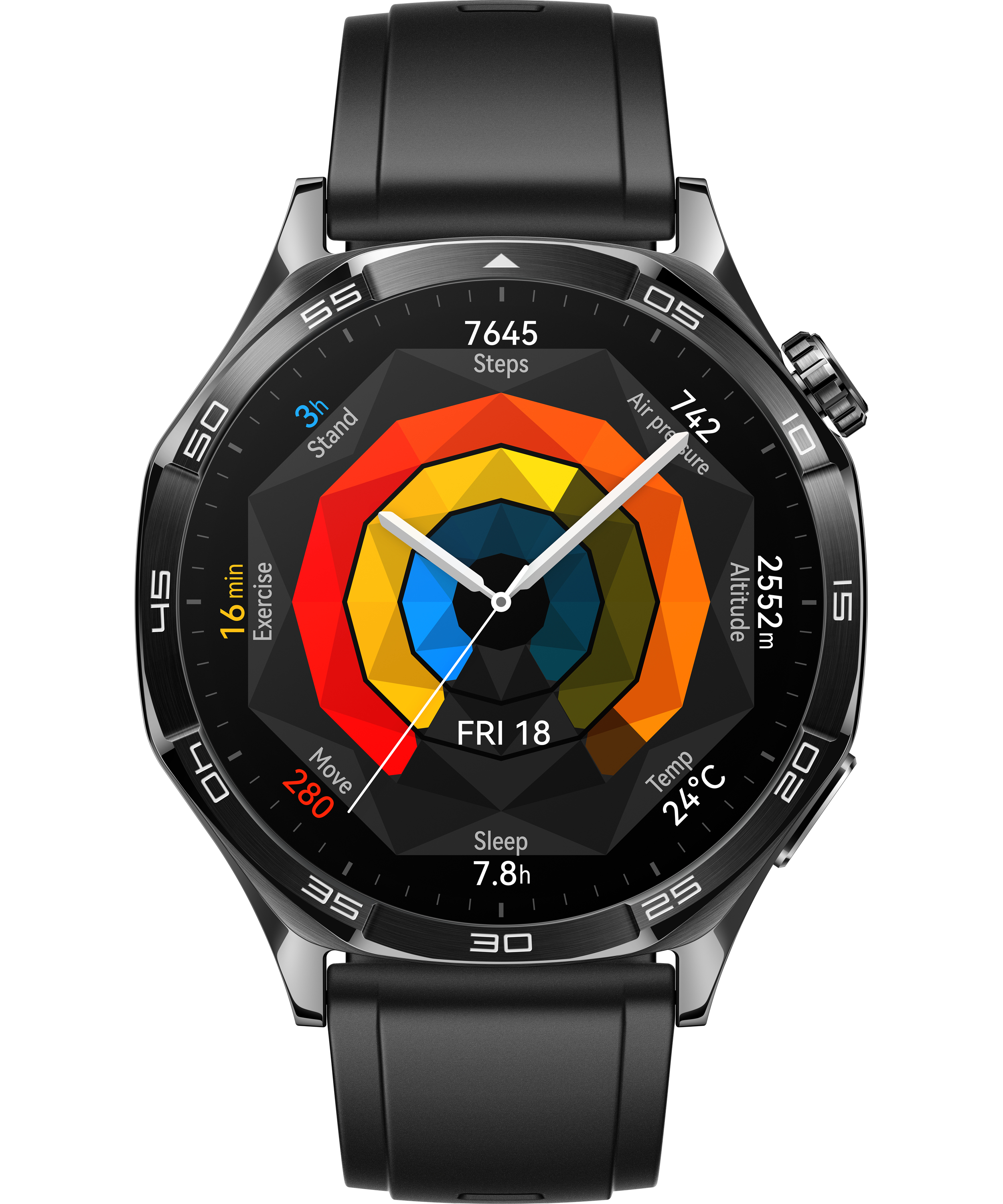 Huawei WATCH GT5 46mm Smartwatch - AMOLED, GPS, 1.43" Display - Black