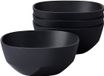 Mepal Silueta Plat à servir - 4x 250 ml - Nordic Black
