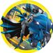 Procos Feestborden Batman 23 Cm Karton Blauw/geel 8 Stuks