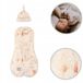 Sleepee Baby Swaddle & Mutts Bohème Sable 3-6,5kg