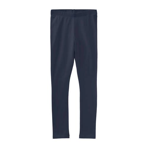 NAME IT KIDS legging NKFVIVIAN - donkerblauw - biologisch katoen