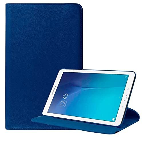 COOL SMARTPHONES & TABLETS ACCESSORIES Coole beschermhoes voor Samsung Galaxy Tab A7 (2016) T280 / T285 kunstleer, blauw, draaibaar, 17,8 cm (7 inch)