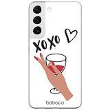 ERT GROUP mobiel telefoonhoesje voor Samsung S22 origineel en officieel erkend Babaco patroon XOXO 001