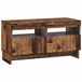 vidaXL TV-meubel ALKMAAR 81 x 35 x 43 cm Oud hout Bewerkt hout