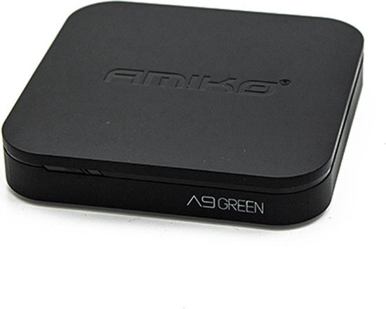 Amiko A9 Green + Android Mediaspeler