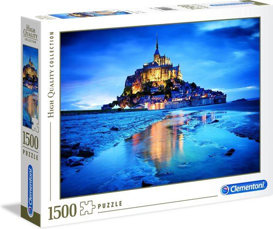 Clementoni Legpuzzel - Le Mont Saint-Michel - 1500 stukjes