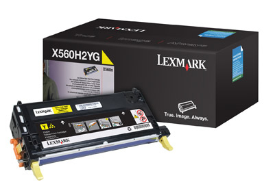 Lexmark X560 10 K gele printcartridge