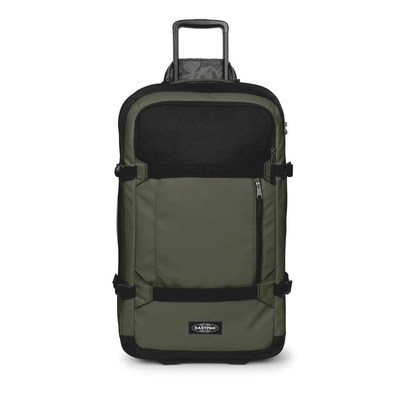 Eastpak Transit'r Pro L 105L 2-wiel reiskoffer khaki procoated