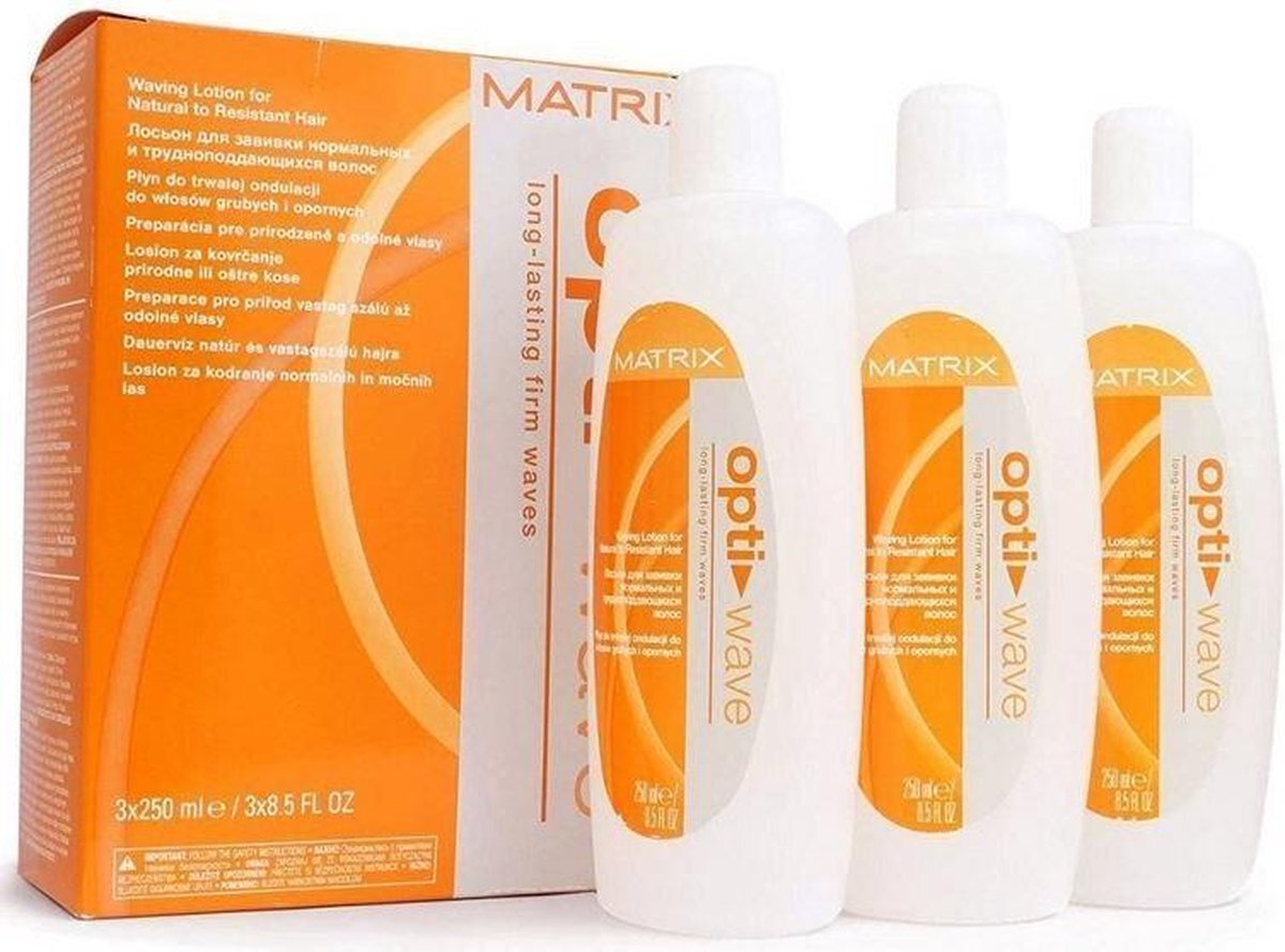 Matrix Opti Wave Resistant 3x250ml