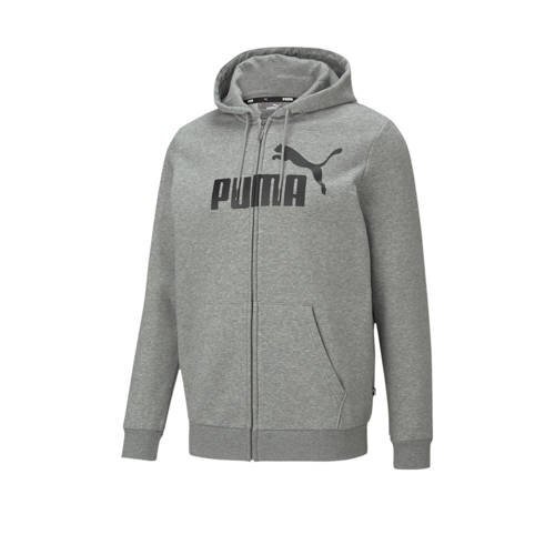 PUMA sweatvest grijs melange