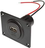 ProCar inbouwstopcontact, 12 V, USB-poort