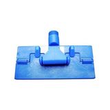 Maya Professional Tools 47101-2 pad-houder FBK/levensmiddelhygiene met schroefdraad voor steel, 230 mm x 100 mm, blauw
