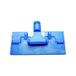 Maya Professional Tools 47101-2 pad-houder FBK/levensmiddelhygiene met schroefdraad voor steel, 230 mm x 100 mm, blauw