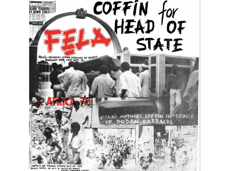 LABELS K Fela Kuti - COFFIN FOR HEAD OF STATE Vinyl