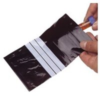 NeoLab 1-7131 LDPE Plastic Bag - 100mm x 150mm - Black (100 pcs)