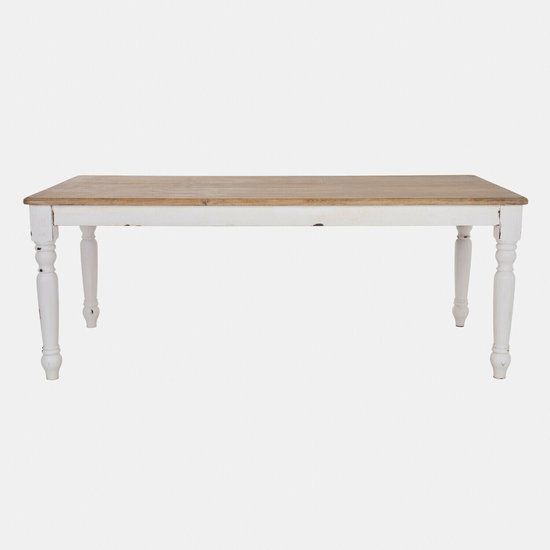 LOBERON Tafel Mont Lisan bruin/antiekwit