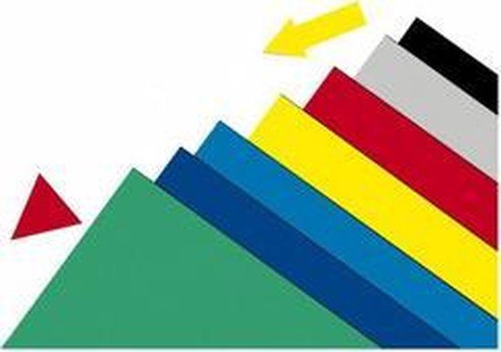 FRANKEN magnetische plaat, 200 x 295 x 0,6 mm, donkerblauw