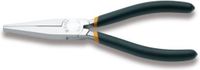 Beta Lange buigtang, platte bekken en PVC handgreep