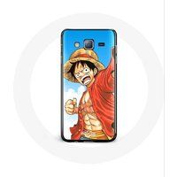 Maniacase Etui voor Samsung Galaxy J5 - One Piece Luffy Anime