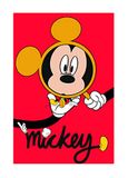 Komar Disney-wandafbeelding Mickey Mouse Magnifying Glass WB041-50x70