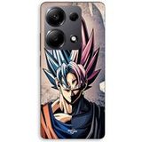 Maniacase Coque Pour Xiaomi Redmi Note 13 Pro 4G Dragon Ball z Super Goku SSJ Maniacase