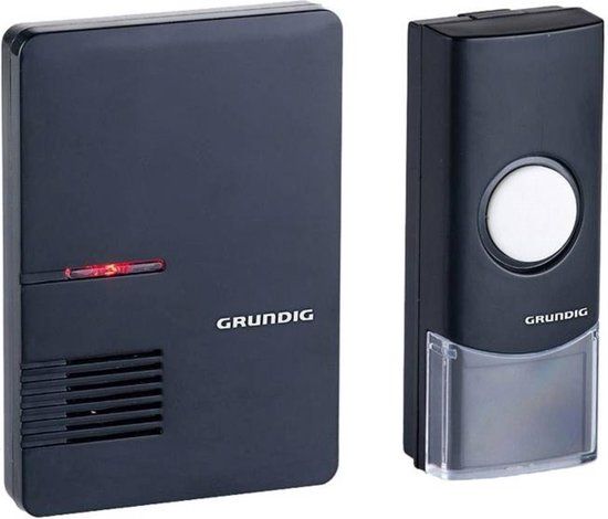 Grundig Draadloze Deurbel - 36 Melodieën - Zwart