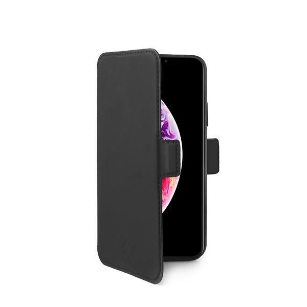 Celly PrestigeM - Back Cover - Apple iPhone XS/X - Zwart