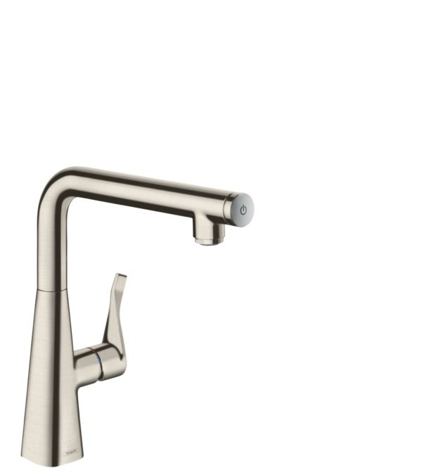 Hansgrohe Metris Select - Badkamerkraan - rvs - 14847800