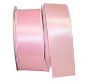 Reliant Ribbon 92575W-061-40K Satin Value Wired Edge Band, roos, 2-1/2 Inch X 50 yards