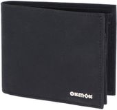 Oxmox New Cryptan RFID Protect Querscheinbörse Pure 2.0 Metal Square Black zwart