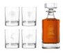 Game Joy Toy SpA Game of Thrones Whiskyset met 4 whiskyglazen en whiskyfles met gravure, in hoogwaardige geschenkverpakking