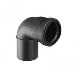 Geberit Silent-PP Bocht, DN 100, dø 110 mm, 390.524.14.1