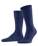 FALKE Sensitive Berlin met comfort tailleband wol katoen sokken heren blauw - maat 47-50