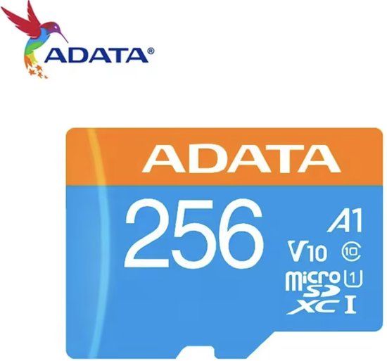 ADATA Premier - MicroSDXC - 256 GB - Class 10 - 100MB/s - Incl. SD Adapter