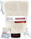 ALCLEAR microvezel handschoen om de auto te wassen met shampoo