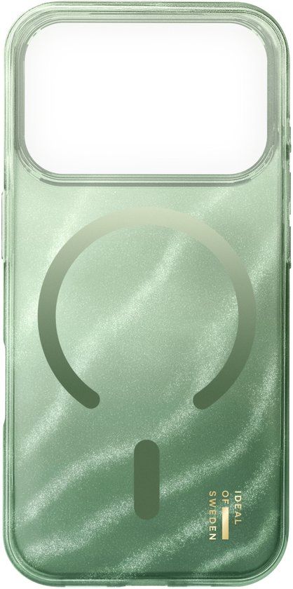 iDeal of Sweden Clear Case MagSafe geschikt voor iPhone 17 Pro - Sage Green